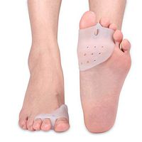 Toe Separators - Bunion Corrector Relief Gel Toe Separator, for Hammer Toe with Forefoot Pads Cushion, 2Pcs