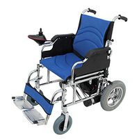 Big Size Lightweight Folding Multifunctional Intelligent Disabled Electric Wheelchair,Fashion Manual Wheelchair Overcome Obstacles and Shock Absorbers