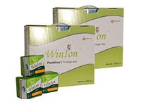 2 Box Pantiliner WinIon Anion Pad Winalite Sanitary Napkin 384 pads without wing