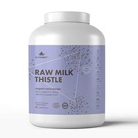 Raw Milk Thistle Organic Seed Powder - Liver Function Support and Detox - Promotes Healthy Skin - Great antioxidant and Anti-Inflammatory Properties - Promotes Healthy Weight Loss + No Fillers (1LB)