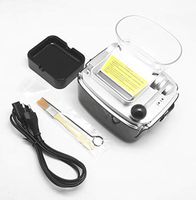 EDO Automatic Cigarette Tobacco Rolling Roller Maker Injector Machine Cigarette Machines C91(Silver Black)