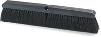 Carlisle 362208P1803 Flo-Pac Plastic Block Sweep, Polypropylene Bristles, 18" Length x 2-1/2" Width, 3-1/4" Bristle Trim, Black (Pack of 12)
