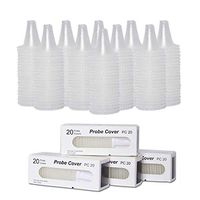 200 Pcs Disposable Probe Covers, Ear Thermometer Covers Lens Filters - Probe Covers Refill Caps for All Braun ThermoScan Models and Other Types of Digital Thermometers Disposable Covers