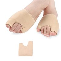 HEALLILY 1 Pair U Shaped Toe Pads Hallux Valgus Corrector Bunion Correcter Bunion Pads Size L