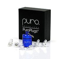 Puro Sound Labs PuroPlugs Noise-Isolating Earplugs (Clear)