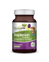 Greenuvite Replenish Kids Organic Probiotics (120 Chewable Tablets)