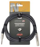 Stagg 10ft. N series audio cable - M stereo phone plug/F stereo phone plug