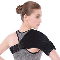 HELIALTH Shoulder Brace for Men and Women, Heated Shoulder Wrap, for Rotator Cuff, for Muscle Pain Relief, Frozen Shoulder, Bursitis