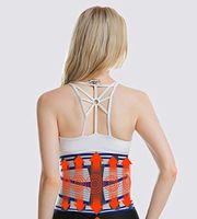 YFJL Portable Heated Belt Waist Lower Back Heat Therapy Wrap Pad Back Brace Stomach Pain and Tension Relief Abdominal Pain Wrap,Heated Belt for Waist Pain Warm Abdomen