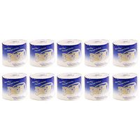 Silky & Smooth Soft Professional Series Premium 3-Ply Toilet Paper, Home Kitchen Toilet Tissue, Soft, Strong and Highly Absorbent Hand Towels for Daily Use (10 Rolls)