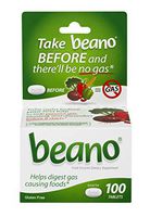 beano Ultra 800 Gas Prevention, Food Enzyme Dietary Supplement, Help Digest Gas-Causing Foods, 100 Tablets