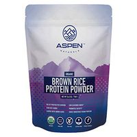 Aspen Naturals Organic Brown Rice Protein Powder - 26.5 oz, Vegan, Unflavored, Gluten Free, Non-GMO, Plant-Based. Soy Free Protein Supplement, Supports Optimal Health, Muscle Support and Recovery