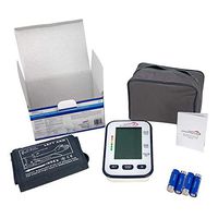 ZAYAAN HEALTH Fully Automatic ARM Blood Pressure Monitor | 120 Memory, Fast Response, Large LCD Display, Carrying Case