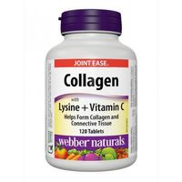 Webber Naturals Collagen with Lysine + Vitamin C, 120 tablets