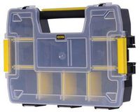 Stanley Sortmaster Lite Organizer 11.5" Lx2.5" Wx8.5" H Black Yellow Clear (2 Pack)
