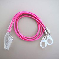 BTE Hearing Aid Clips Safety Protection Rope Anti-Lost Cord for Children & Adults (Fuchsia Color)