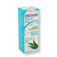 OTRIVIN Natural Plus Nasal Congestion Spray 20ml - with Eucalyptus - Treat colds, Nasal Congestion and drip (rhinorrhea)