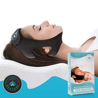 Anti Snoring Chin Strap Devices - Premium Quality, Breathable & Comfortable Material, Snore Stopper, Non-Itchy, Adjustable for All Sizes - Better Sleep Aid for Men and Women - BodyRestore