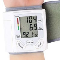 SevenAndEight 1 PC Wrist Blood Pressure Monitor Home Health Care Worldwide Arm Meter Pulse Heart Beat Meter Machine Sphygmomanometer