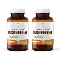 Anise Seed 120 Capsules(2 pcs.), 1000 mg, Organic Anise (Pimpinella Anisum) Dried Seed (2x120 Capsules)