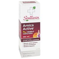 Similasan Arnica Active Spray 3.04 Fluid Ounce, for Temporary Relief of Muscle Aches & Pains, Bruising and Strains, Formulated with Natural Active Ingredients