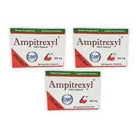 ProMex Ampitrexyl All-Natural Herb Based Dietary Supplement. Antibiotic. Improves Immune System Response and Promotes Healing. 500 mg. 30 Capsules. Pack of 3