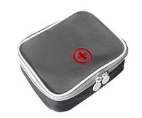 Small Travel Medicine Bag Organizer Camping Sport Medical Emergency Storage Pouc