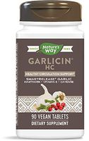 Nature's Way Garlicin HC Circulation Support SmartRelease Garlic / Hawthorn, Vitamin E, Cayenne, 90 Tablets