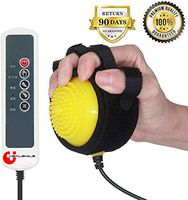 HEALSMILE Electric Hot Compress Stroke Hemiplegia Finger Recovery Equipment Hand Training Electric Fingers Massager 110V-220V Infrared Therapy Finger Passive Training