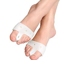 Yesbaby 1Pair Silicone Big Toe Corrector Orthotic Pads Foot Care Biological Hallux Valgus Orthosis Bunion Corrector Forefoot Pad Tools