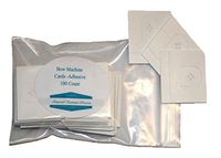 S-72 Machine Bow Cards, for hand made bows -Adhesive backed- 100 count