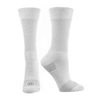 Doctor's Choice Women's Diabetic & Neuropathy Crew Socks, Non-Binding Cushion Crew Sock with Aloe, Antimicrobial, Ventilation, and Seamless Toe, 2-Pairs, White, Medium: Womens Shoe Size 6-10