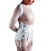 Women's Cinch-It Side-Lace Dorsolumbar Back Support Corset Short Stooped 5615 (34)