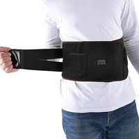 Heated Belt, 3 Sizes Electric Heat Far Infrared Vibration Hot Compress Waist Relieve Body Heating Massage Belt -for More Comfortable Home Experience(XL)