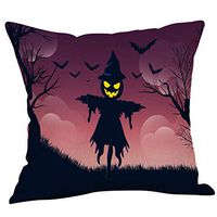 Bosji (17.72" x 17.72") Throw Pillowcase,Fall Halloween Theme Decoration Waist Pillow Case Holiday Home Decor Polyester Printed Zipper Sofa Pillow Covers