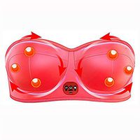 MEETKE Chest Massage Accelerate Blood Circulation Wireless Portable Remote Control Breast Massager Chest Care Machine Firming Enhancement Massage Bra