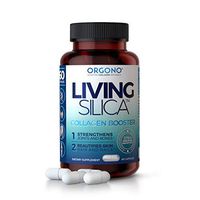 Living Silica, Collagen Booster for Hair, Nails, Skin, Bones & Muscles, Capsules (60)