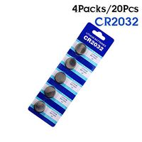 CR2032 DL2032 KCR2032 5004LC ECR2032 3V Coin Cell Battery for Main Board X20