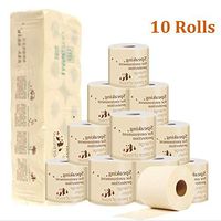 Luckiplus Ultra Soft Toilet Paper Household Replacement Hollow Paper Towels (10)