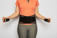 Comfort Compression Back Brace, Small (S fits Waist Circumference of 26"-32") Black Lower Back Brace - Clinically Proven to Help and Support Your Active Life Style and Reduce Pain