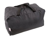 R&B Fabrications 192BK-PLN Nylon Duffel Bag, 12" Width x 13" Height x 24" Length, Black