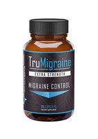 TruMigraine - All Natural Migraine Headache Prevention & Control Supplement. No Magnesium Stearate, Extra Strength Formula. Naturopathic Doctor Recommended Holistic Remedy. Freedom from Migraines.