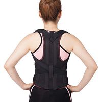 Humpback Posture Corrector for Adult, Back Posture Brace Clavicle Support for Chest Slouching and Hunching, Adjustable Full Back Shoulder Posture Trainer Spinal Straightener