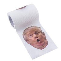 Overstep Donald Trump Toilet Paper Rolls Paper Towels Colorful for Bathroom April Day Gag Gift - Make Toilet Funny Again