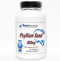 Psyllium Seed 900mg // 90 Capsules // Pure // by PureControl Supplements