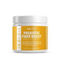 GoBiotix Prebiotic Fiber Boost Powder | Support a Healthy Gut & Digestive Regularity, Feed Good Bacteria, Ease Gas | Complement For Every Probiotics Supplement | Gluten & Sugar-Free, Keto, Vegan -150g