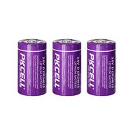 3.6V Lithium/SOCL2 Batteries c Size Model ER26500 d Size Battery Model ER 34615 Count:3Pcs (ER34615)