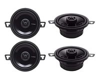 4) New ROCKFORD FOSGATE Punch P132 160W 3.5" 2-Way Full-Range Car Audio Speakers