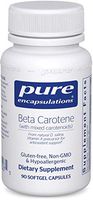 Pure Encapsulations - Beta Carotene (with Mixed Carotenoids) - Hypoallergenic Antioxidant and Vitamin A Precursor Supplement - 90 Softgel Capsules