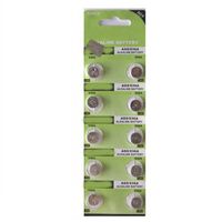 10 Pcs AG9 LR45 394 SR936 194 1.5V Alkaline Battery Button Cell for Watch Calculator(pack of 10)